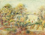 Pierre-Auguste Renoir Landschaft bei Cagnes oil on canvas